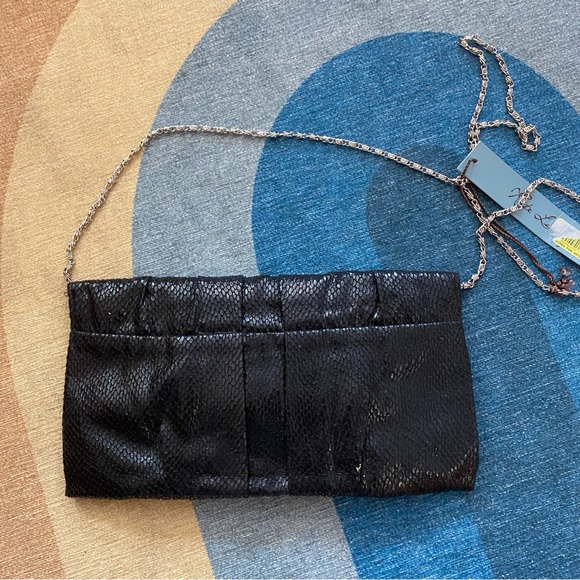 NWT Kate Landry black clutch - Picture 2 of 5
